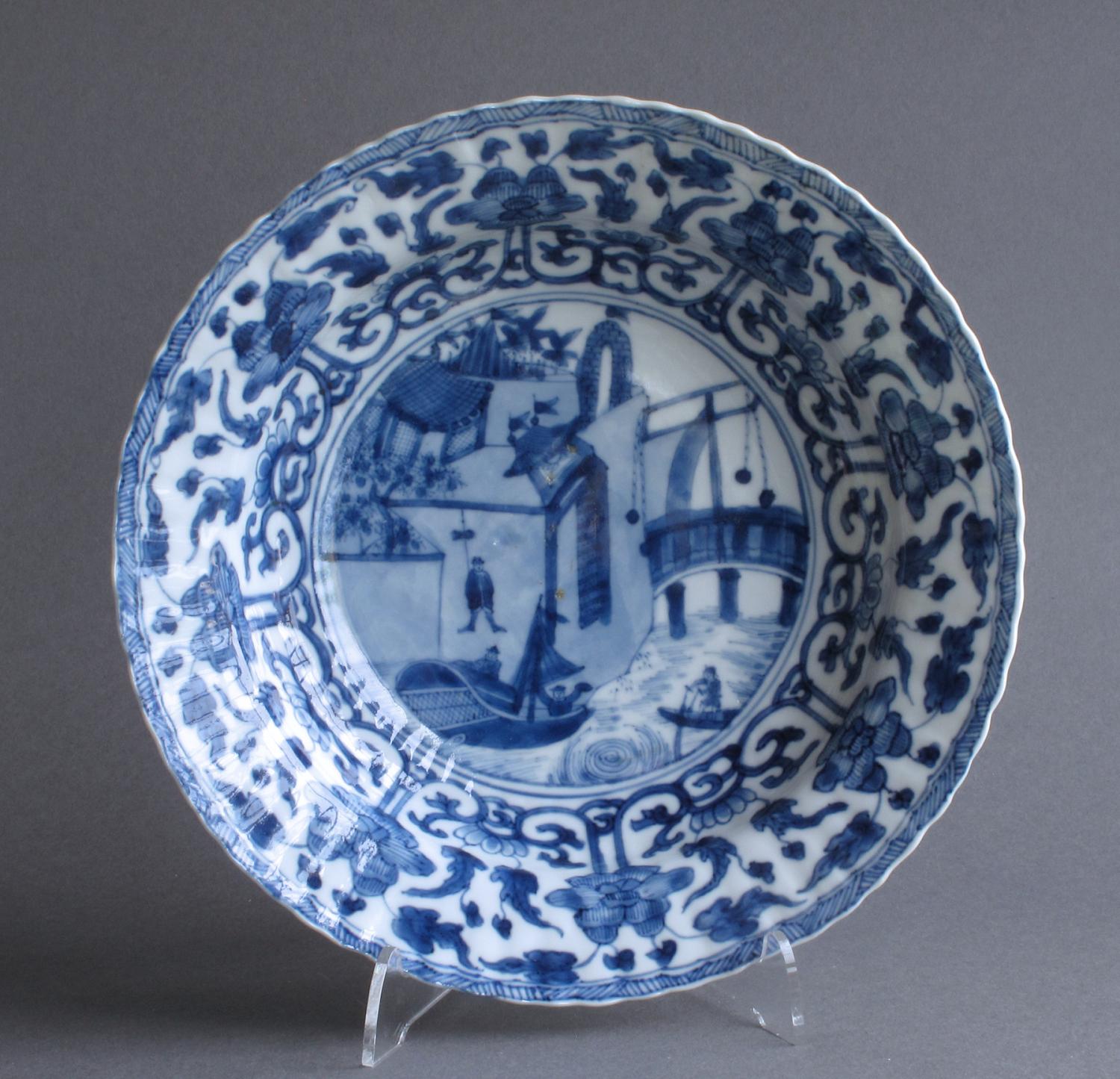 A Chinese European-subject plate, Kangxi